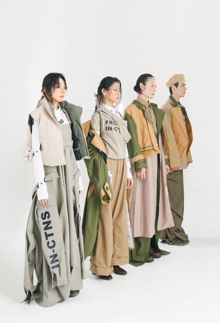 實踐大學時尚設計學系服裝設計作品「IN-CTNS裝箱」,榮獲立體造型暨產品設計類(時尚設計組)服裝類最大獎項-評審團大獎。