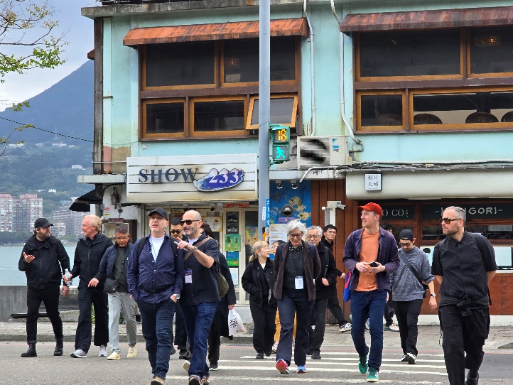 國際夥伴學校設計教授勘查場域