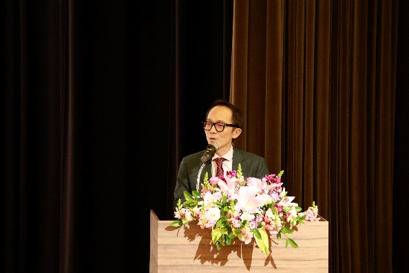 泰國農業大學國際學院院長 Dr. Wanwipa Wongsangnak致詞